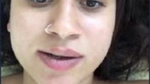 Cute desi teen flaunts her body and pussy in a steamy video