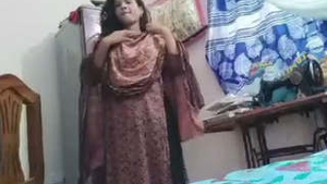Part 1 of Desis revealing her alluring physique
