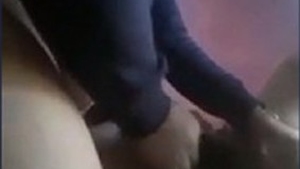 Desi wife gets doggy style sex