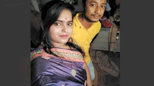 Naughty wife shows off her big tits and hot body in video call