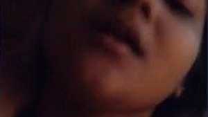 Desi Jijaaji gets hard and rides her partner in a wild threesome