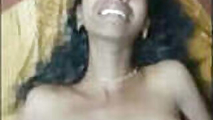 Newly married lady enjoying intense fucking right here