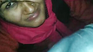Desi babe giving hot blowjob to BF
