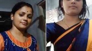 Sexy slut moans when playing with her tits during online show