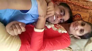 A passionate Indian couple's bedroom romp