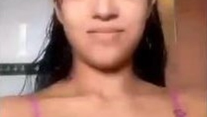 Indian bhabi's seductive bathroom performance
