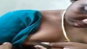 Hot Telugu Village Maid Loves Showing Breasts