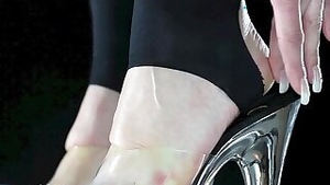 BEST FEET SLAVERY EVER eat your mistress feet