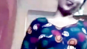 Desi village wife first time on cam