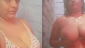 desi aunty bathing ? video call
