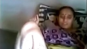 Sexy Kannada Aunty Spreading her Legs For Devar