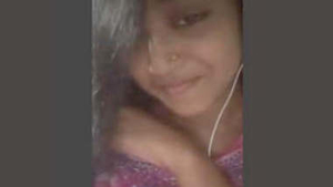 Bangladeshi girl exposes her breasts on video call