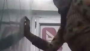 Indian toilet sex session with a horny ho