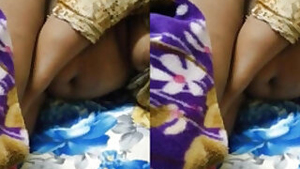 Indian woman sleeps wearing no panties and husband notices it