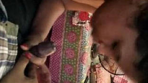 Assamese woman gives a sensual blowjob in a homemade video