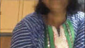 aunt stripping nude show self captured