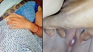 Naughty husband making video of pussy