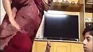 Indian grandmother in steamy video