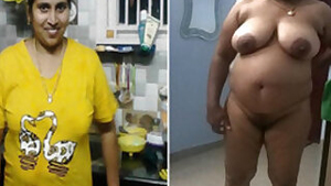 Indian shower porn with a busty chick that cums