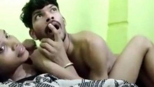 A video of a couple combining studying with sex, caught in the act