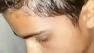 Desi girl plays with a dildo in solo video