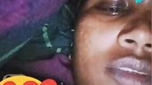 Village Girl Showing Boob s on Video Call