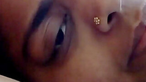 Desi bhabhi showing her boobs to lover on live chat