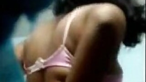 Tempting desi aunty takes bubble bath with her big boobs