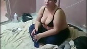 A Lebanese MILF attempts intimacy with her boyfriend