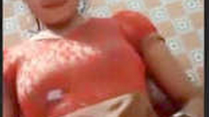 Young Indian girl bares her body in a seductive display