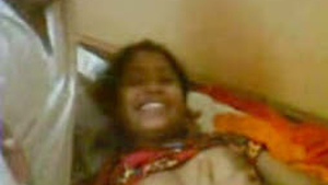 Shy Indian girl with big breasts reveals herself in a video