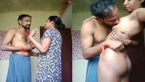 Desi wife records her own boob play and teases viewers