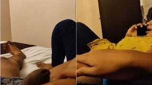 Watch a sexy Telugu girl give a sensual handjob