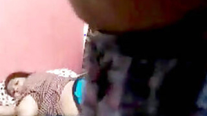 Desi bbw aunty herself with husband friend