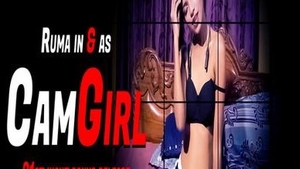 Ruma video recording reveals a seductive woman performing