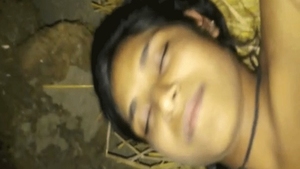Desi couple enjoys steamy sex on a bed of hay