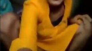 Thin Girl Showing Pussy