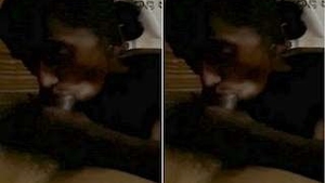 Tamil wife performs oral sex on her husband