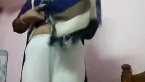 Telugu wife reveals her nude form in video