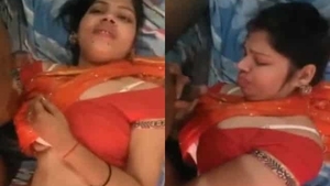 Cute Indian Bhabhi and her husband have steamy sex in a public park