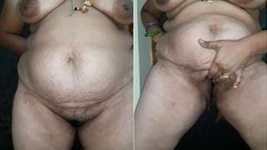 Horny Desi wife goes nude for husband in video