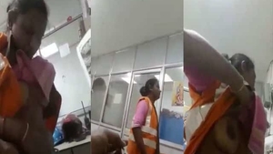 Watch a Hindi office sex scandal unfold in this video