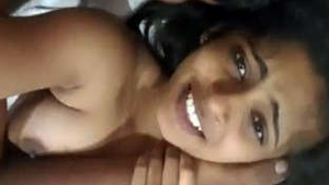 Amateur couple from Sri Lanka share intimate moments in videos