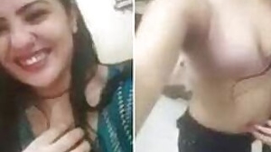 Awesome desi girl seductively dances in the amateur video