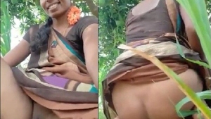 Indian wife flaunts her naked body in public