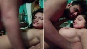 Desi Indian girl gets anal pleasure with clear sound and stare