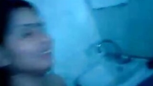 Indian aunty bathing and chanching sarees