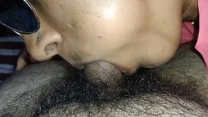 Indian woman performs a passionate oral sex act and gets ejaculated