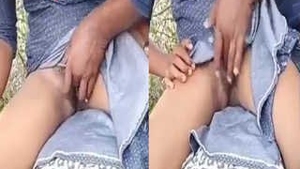Telugu babe with big breasts and wet pussy gets fingered by lover