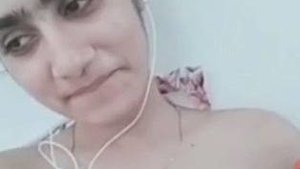 Rachna's sensual performance in a solo video
